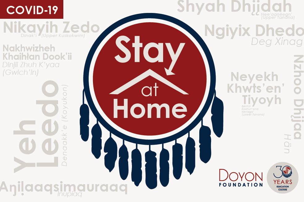 Stay at home: COVID-19 advice in our Native languages