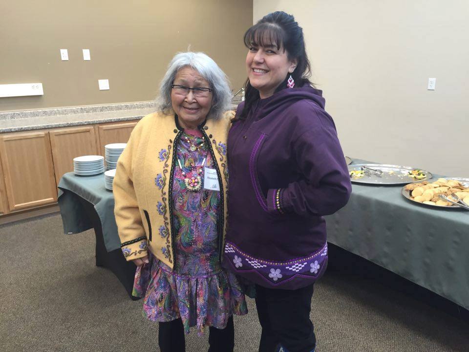 Jennifer with Great Aunt Elizabeth Fleagle