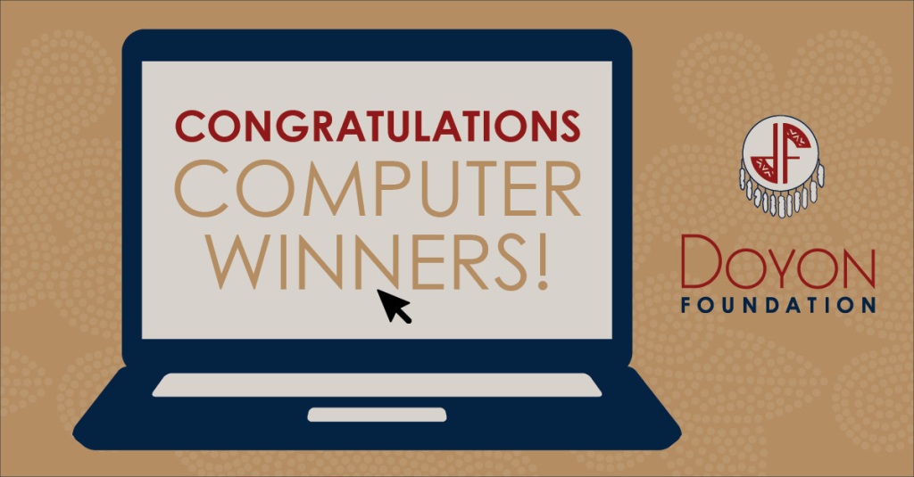 Congratulations to Our Computer Winners!