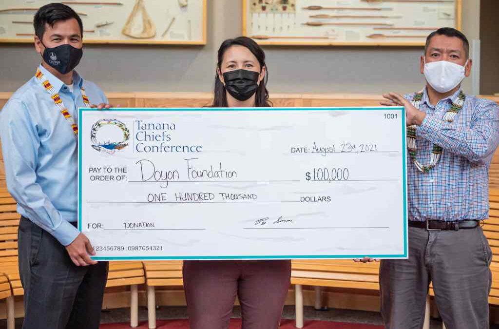 Tanana Chiefs Conference and Doyon, Limited Contribute to Doyon Foundation Health Scholarship Fund