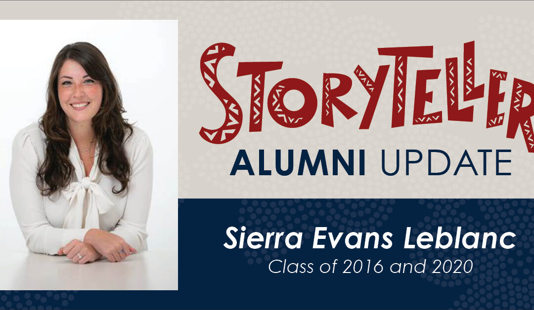 Alumni Update: Sierra Evans Leblanc