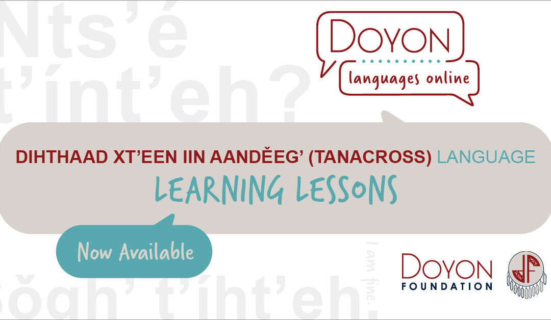 Tanacross Course Now Available in Doyon Languages Online