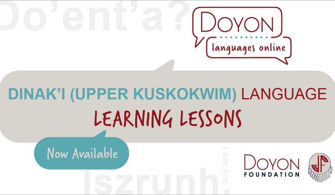 New Dinak’i Course Released in Doyon Languages Online