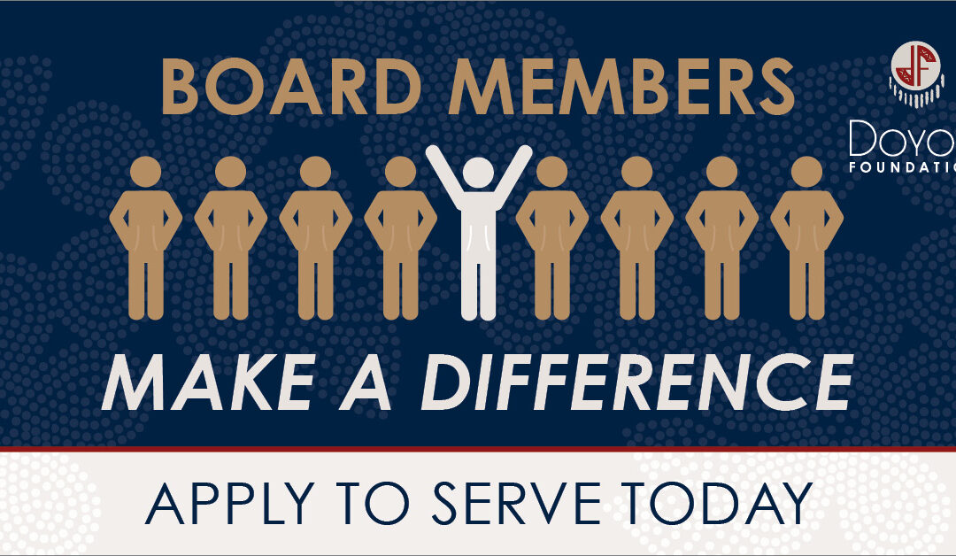 Foundation Seeks Candidates for Board of Directors; apply by October 7, 2022