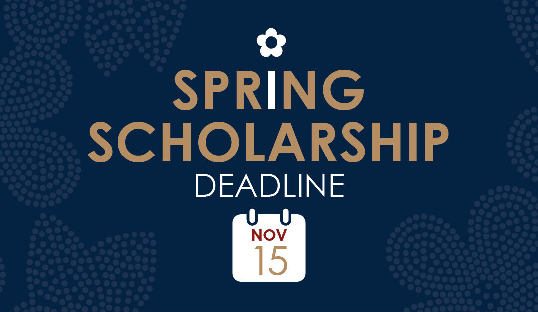 Apply Now for Spring 2023 Scholarships