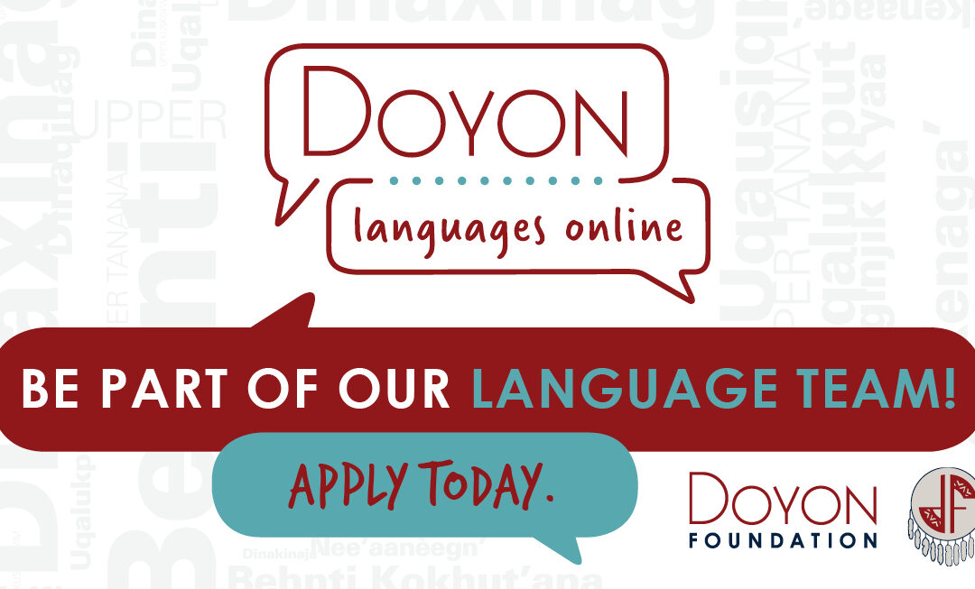 Join Our Team: Doyon Languages Online Evaluation Intern