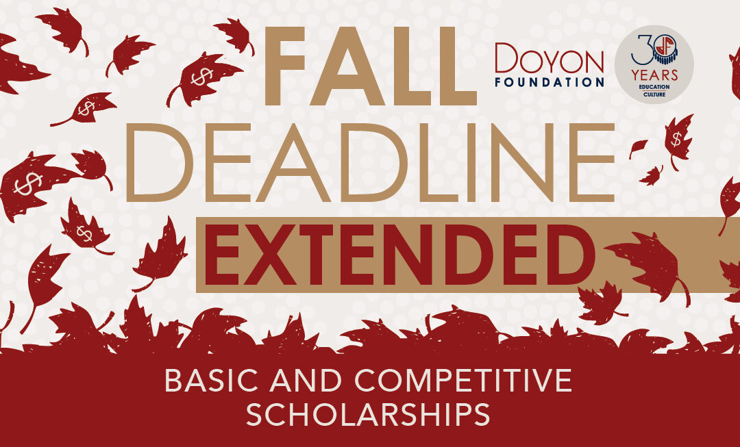 Fall scholarship application deadline extended to June 1