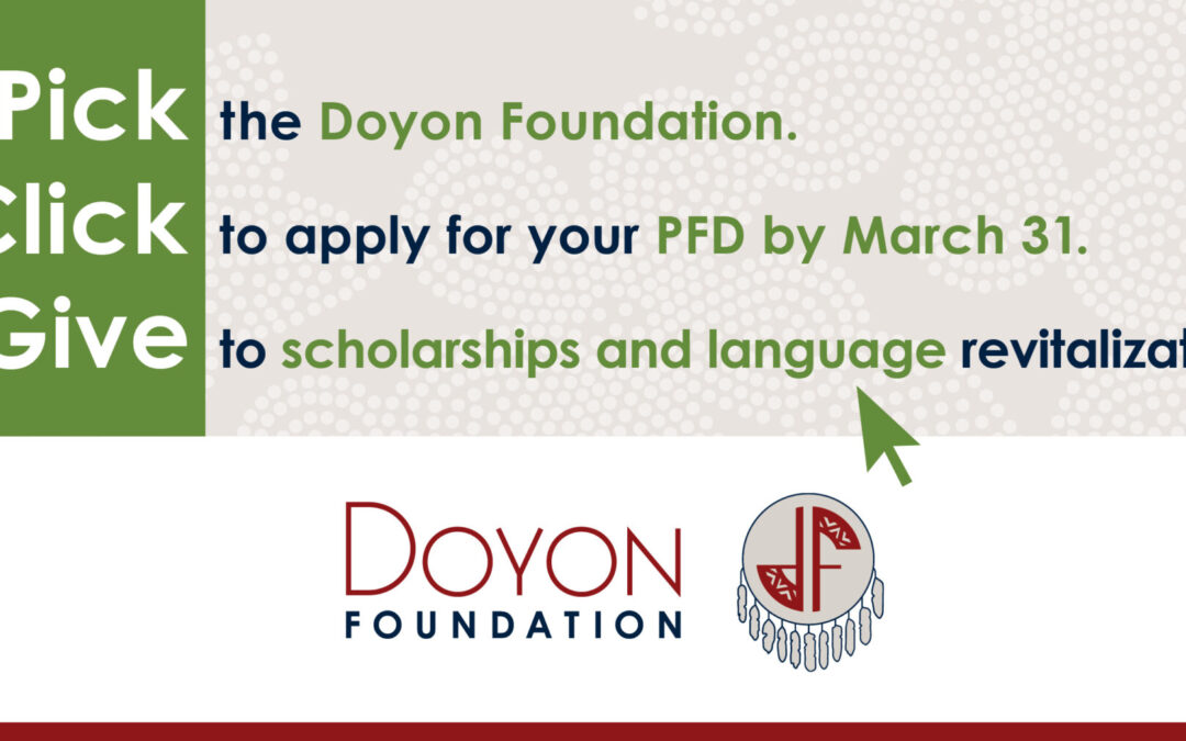 Pick. Click. Give. to Scholarships and Language Revitalization