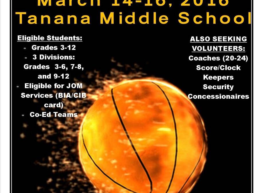 JOM AK Native Youth Basketball Tourney 2016