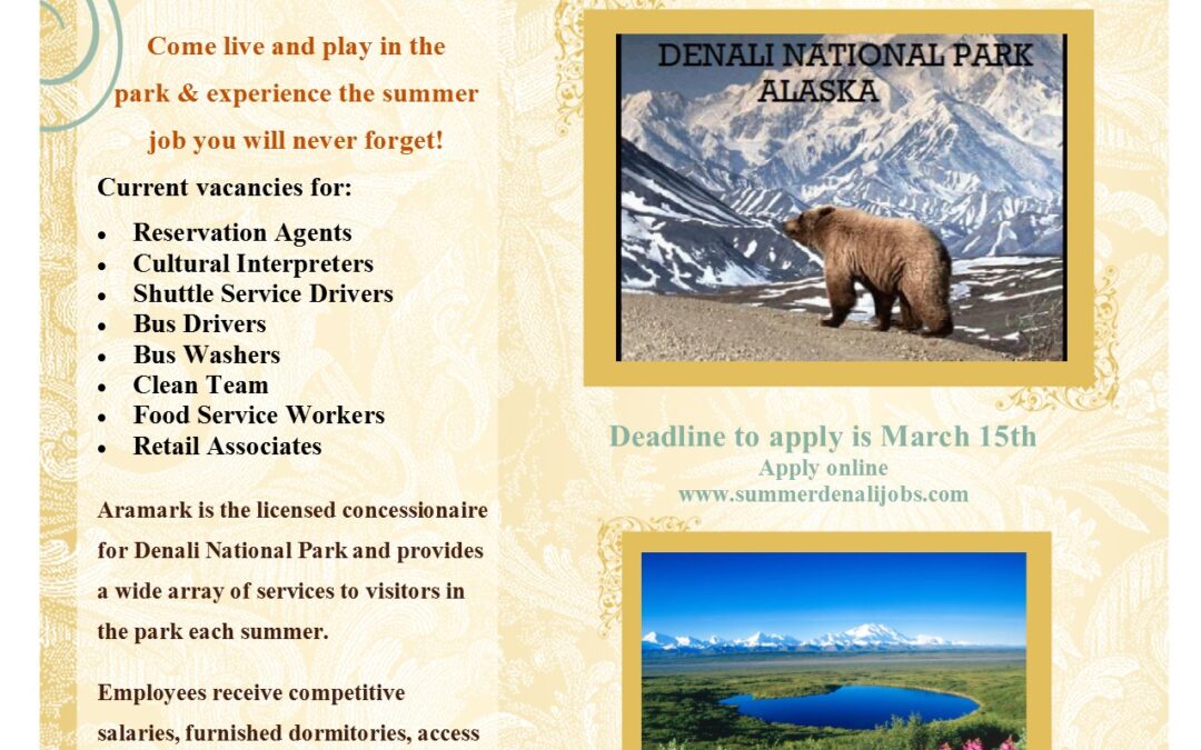 Summer Employment Opportunities