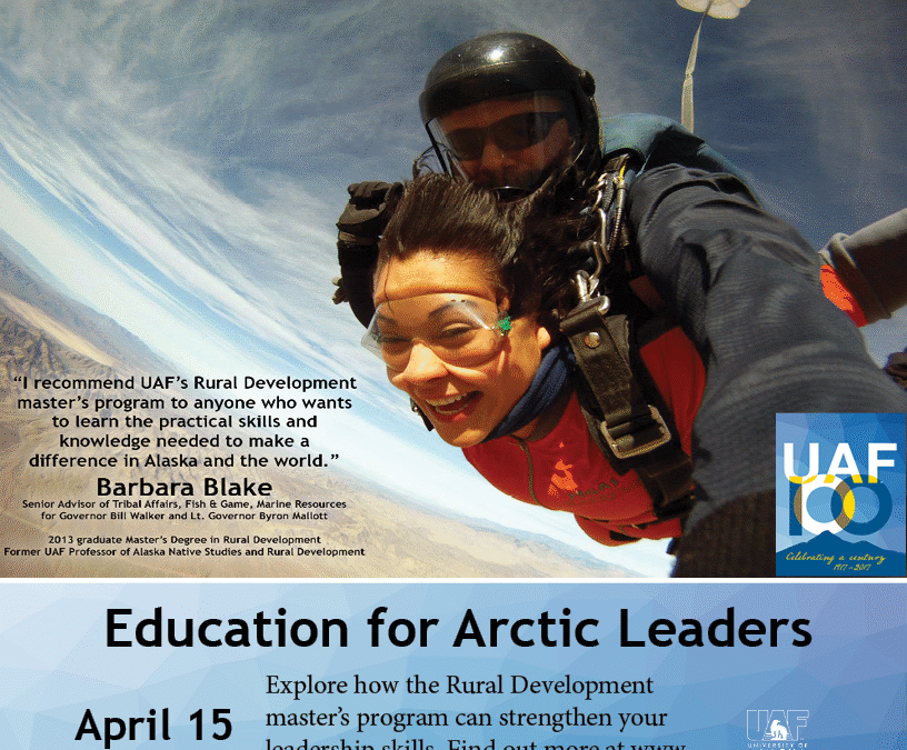 UAF Master’s Degree Program in Rural Development