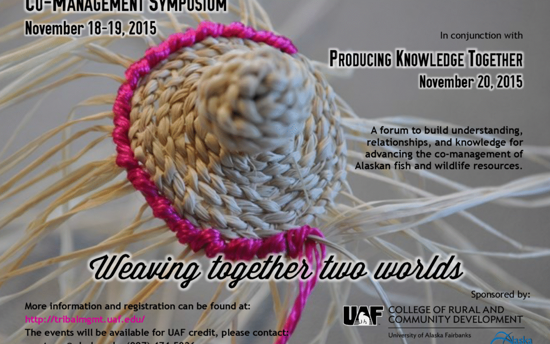 UAF Symposium will Explore Fish and Wildlife Comanagement