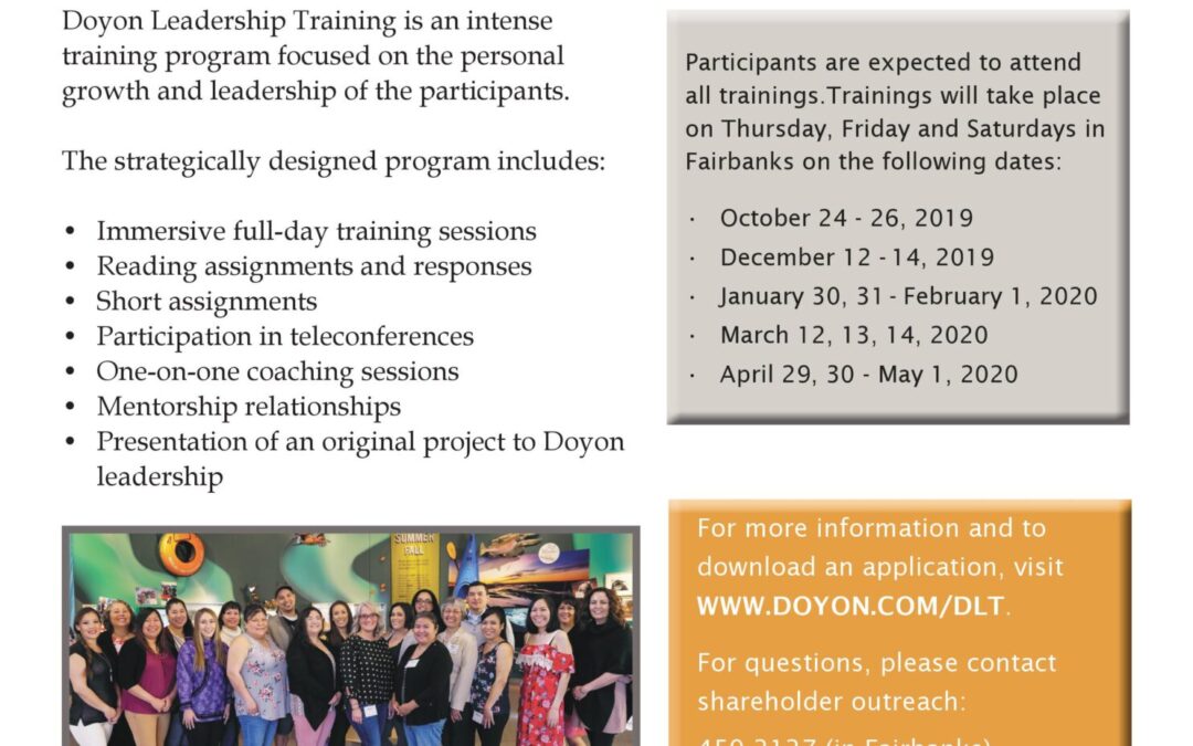 Doyon Leadership Training